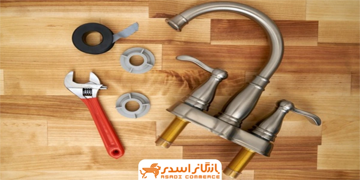 ابزار و مواد لازم برای نصب شیرآلات