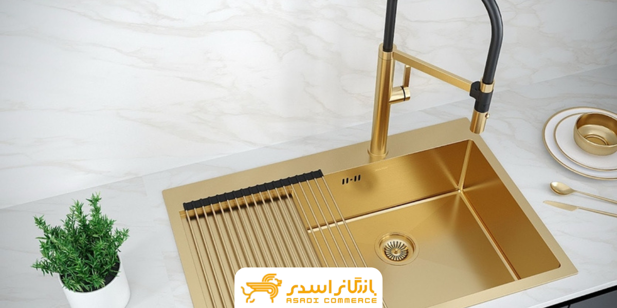 تاثیر رنگ شیرآلات برنجی