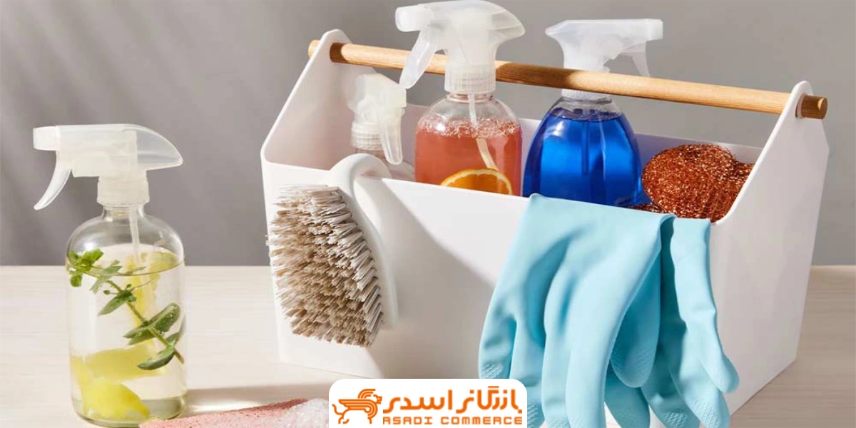 مواد و ابزار شوینده مناسب
