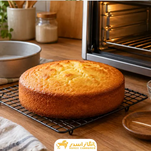 مواد لازم برای تهیه کیک ساده در آون توستر