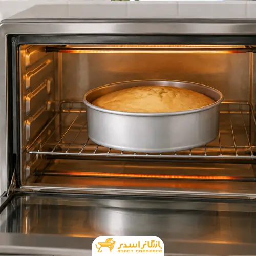آموزش پخت کیک در آون توستر بدون خشک شدن